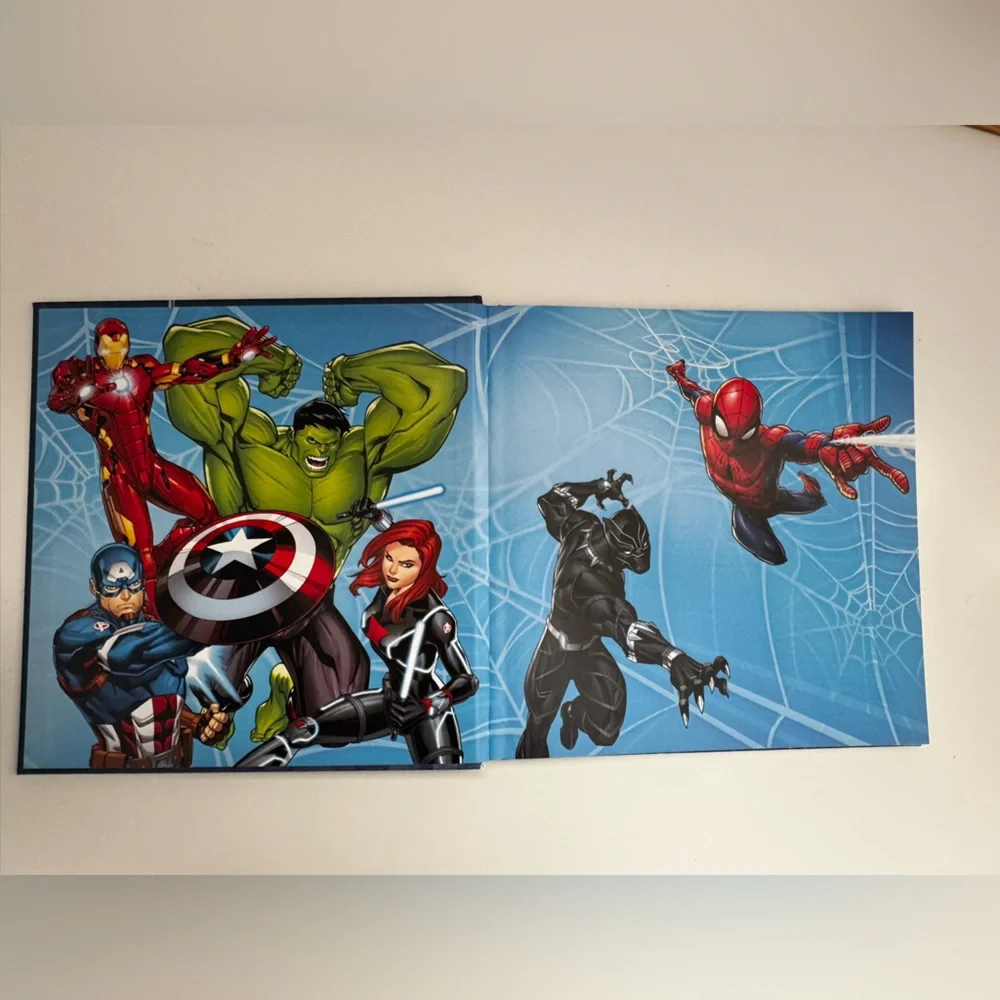 Marvel Spider-Man Superhero Adventure Story Book